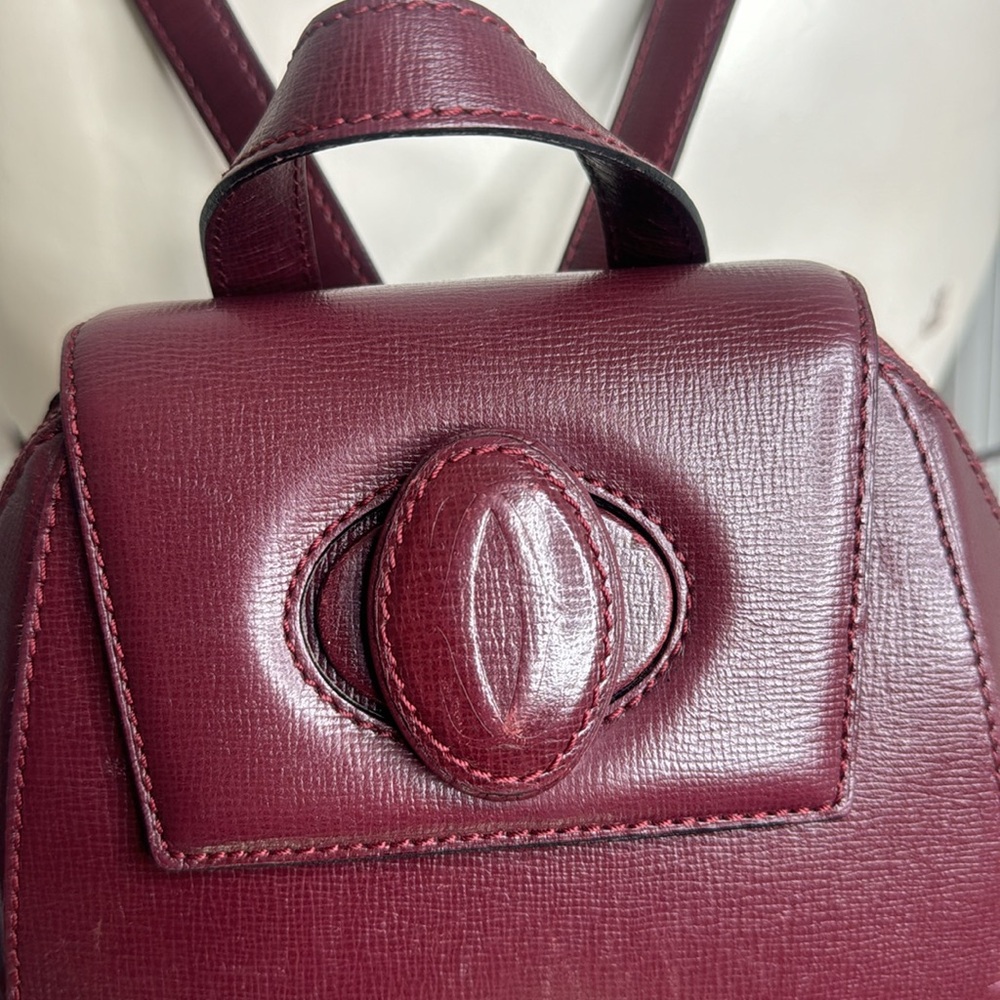 Cartier Leather Backpack - image 4